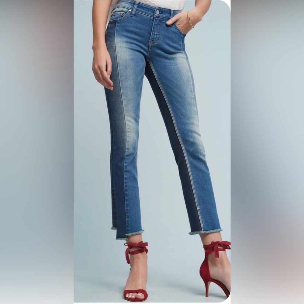 Pilcro Parallel Straight Leg Jeans